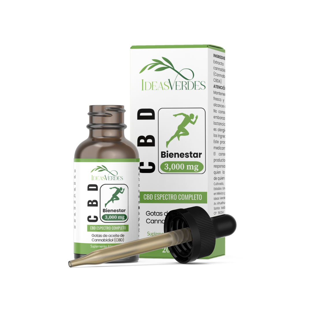 Extracto de CBD BIENESTAR 3,000 mg