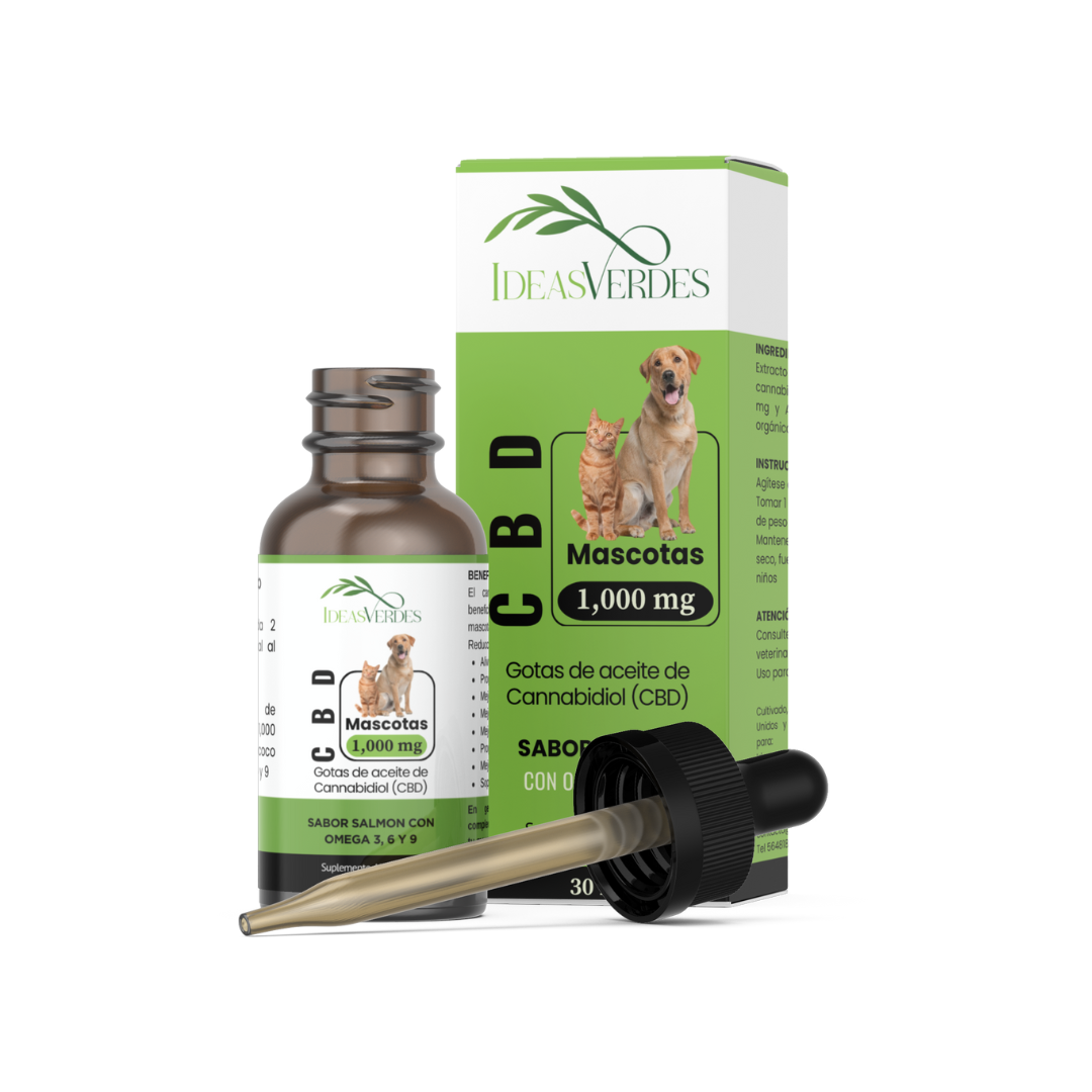 Extracto de CBD MASCOTAS 1,000 mg