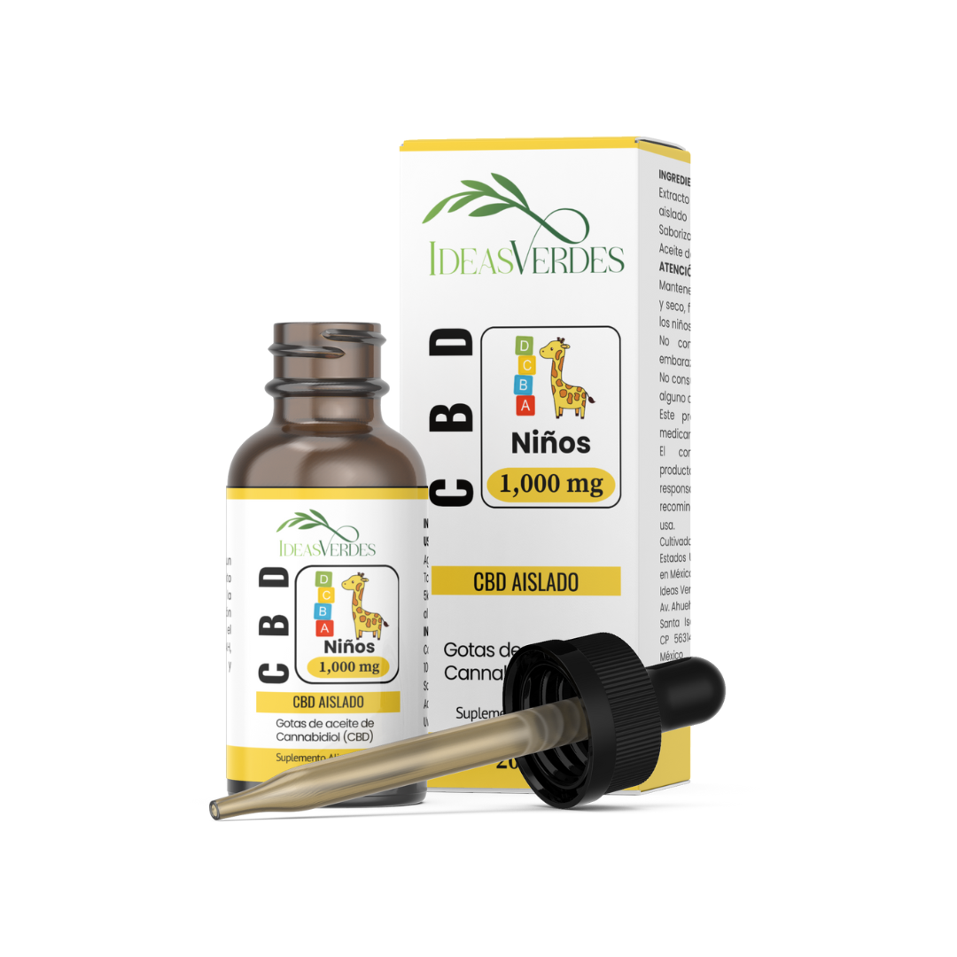 Extracto de CBD para NIÑOS 1,000 mg