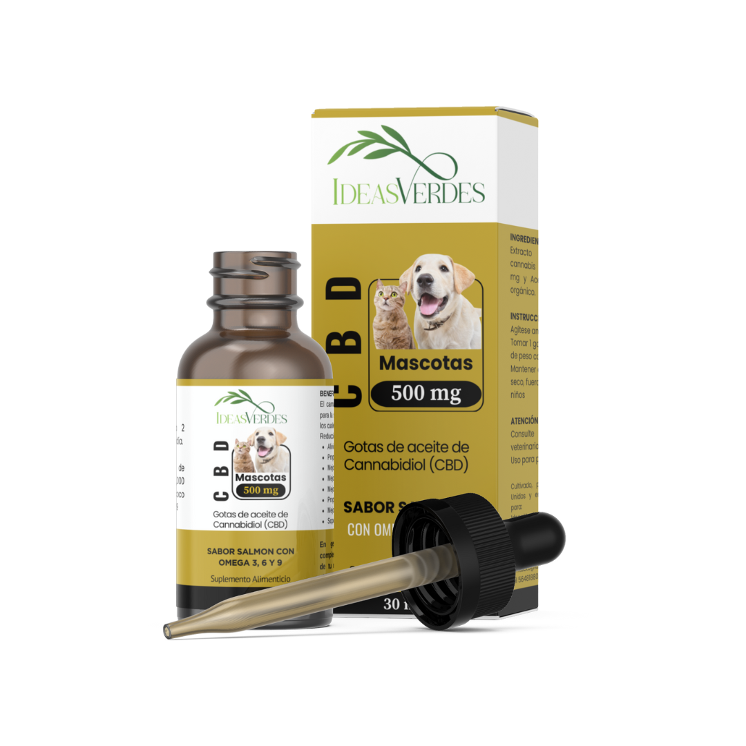 Extracto de CBD MASCOTAS 500 mg