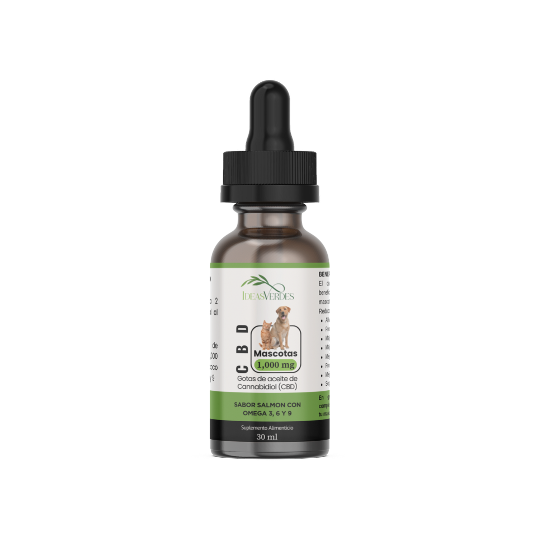 Extracto de CBD MASCOTAS 1,000 mg